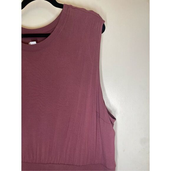 ATHLETA Santorini Cinch midi Dress Stretch Modal Rose size 2X - Picture 7 of 13
